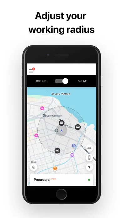 ภาพหน้าจอของ Yeyo Driver: App for Drivers