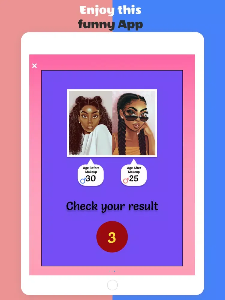 Age after MakeUp iPad 应用截图