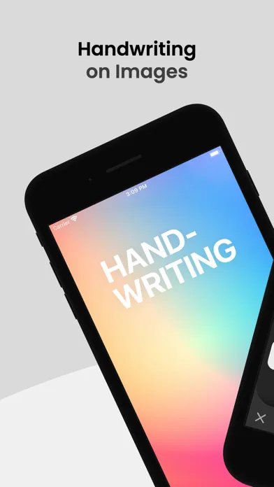 Ảnh chụp màn hình của Handwriting to Sticker
