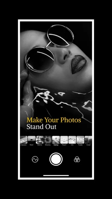 Capturas de pantalla de Black and White Filter Camera
