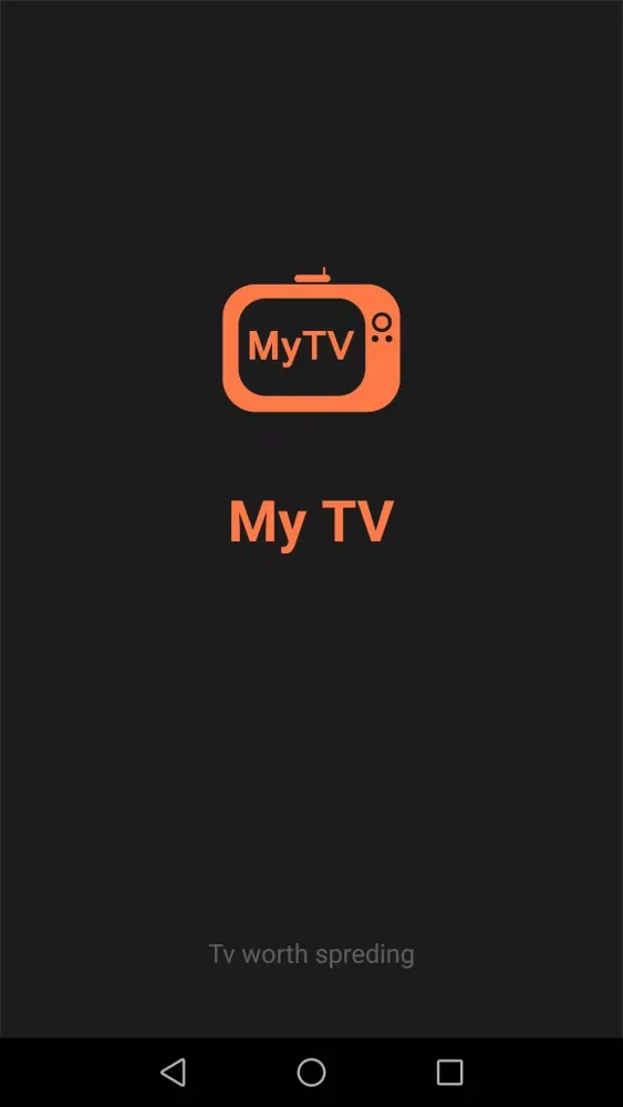 Captures d'écran de MyTv
