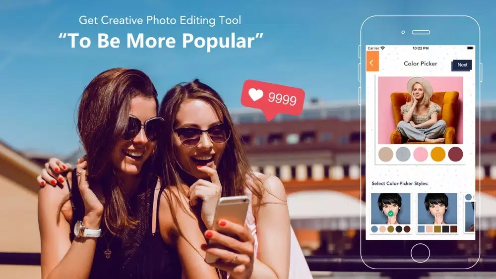 Zrzuty ekranu Top Likes for Instagram Picker