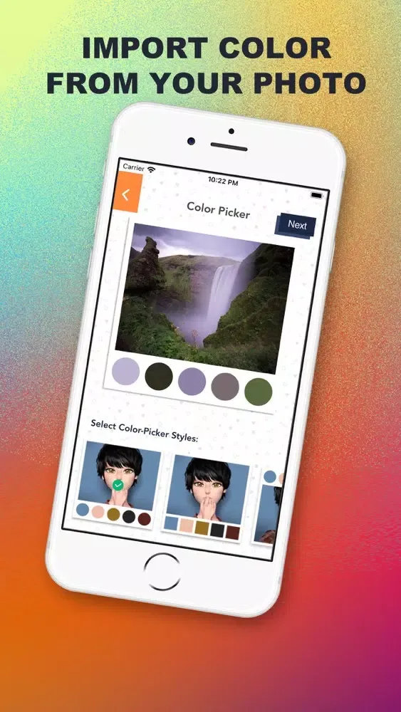 Zrzuty ekranu Top Likes for Instagram Picker