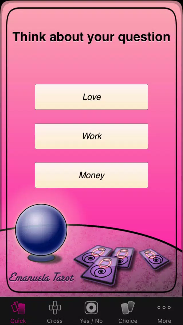 Screenshot di E Tarot Pro