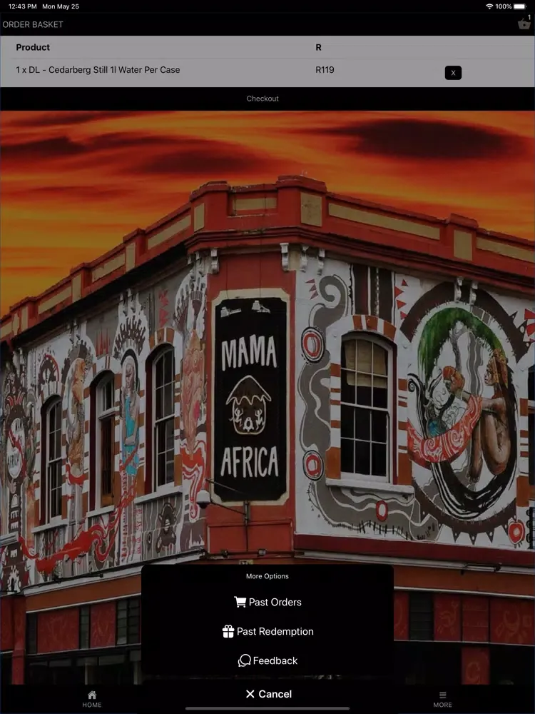 Mama Africa Restaurant iPad 应用截图