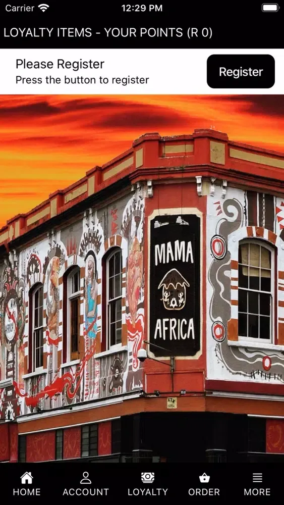 Mama Africa Restaurant应用截图