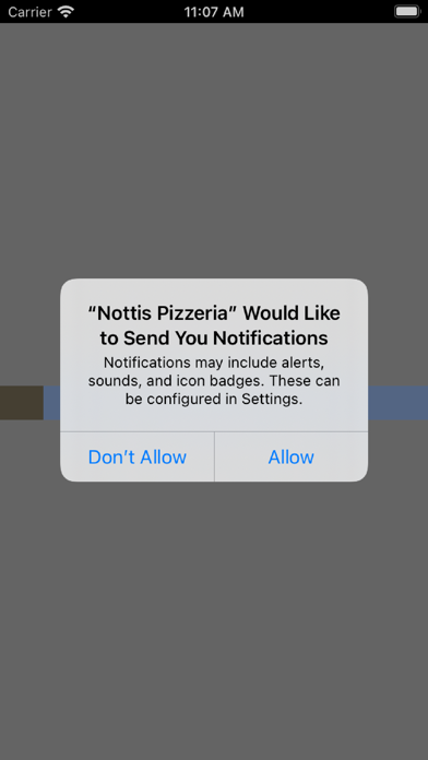Zrzuty ekranu Nottis Pizzeria