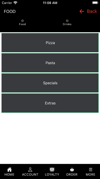 Zrzuty ekranu Nottis Pizzeria