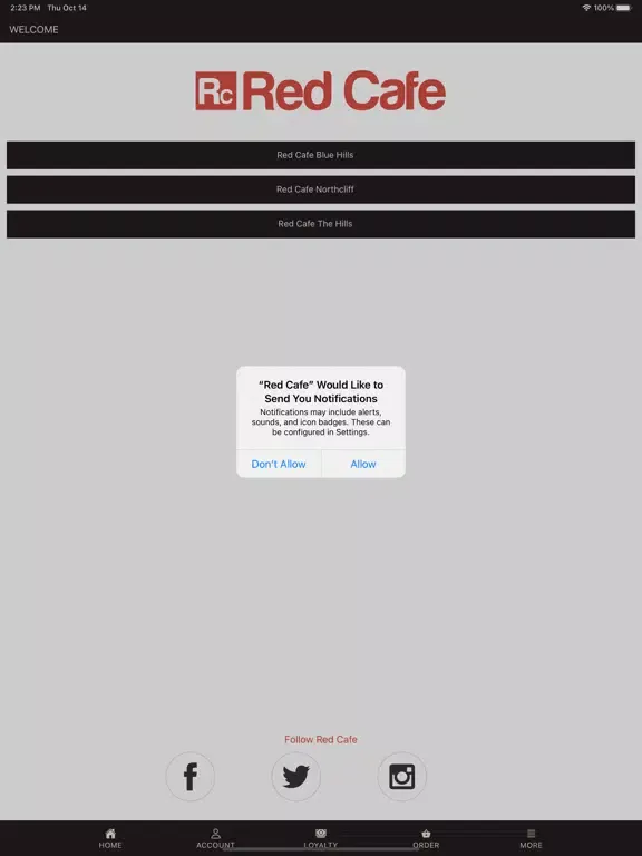 Zrzuty ekranu Flava Group. iPad 