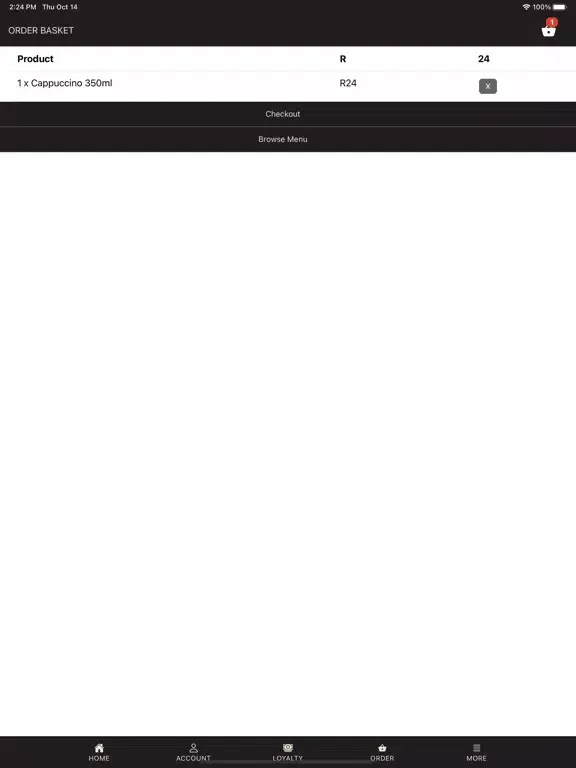 Zrzuty ekranu Flava Group. iPad 