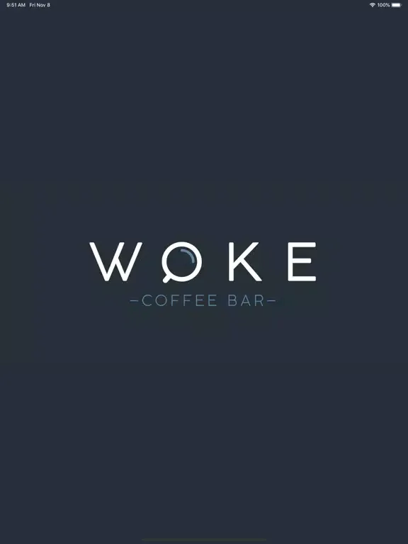 WokeCoffeeBar iPad  スクリーンショット