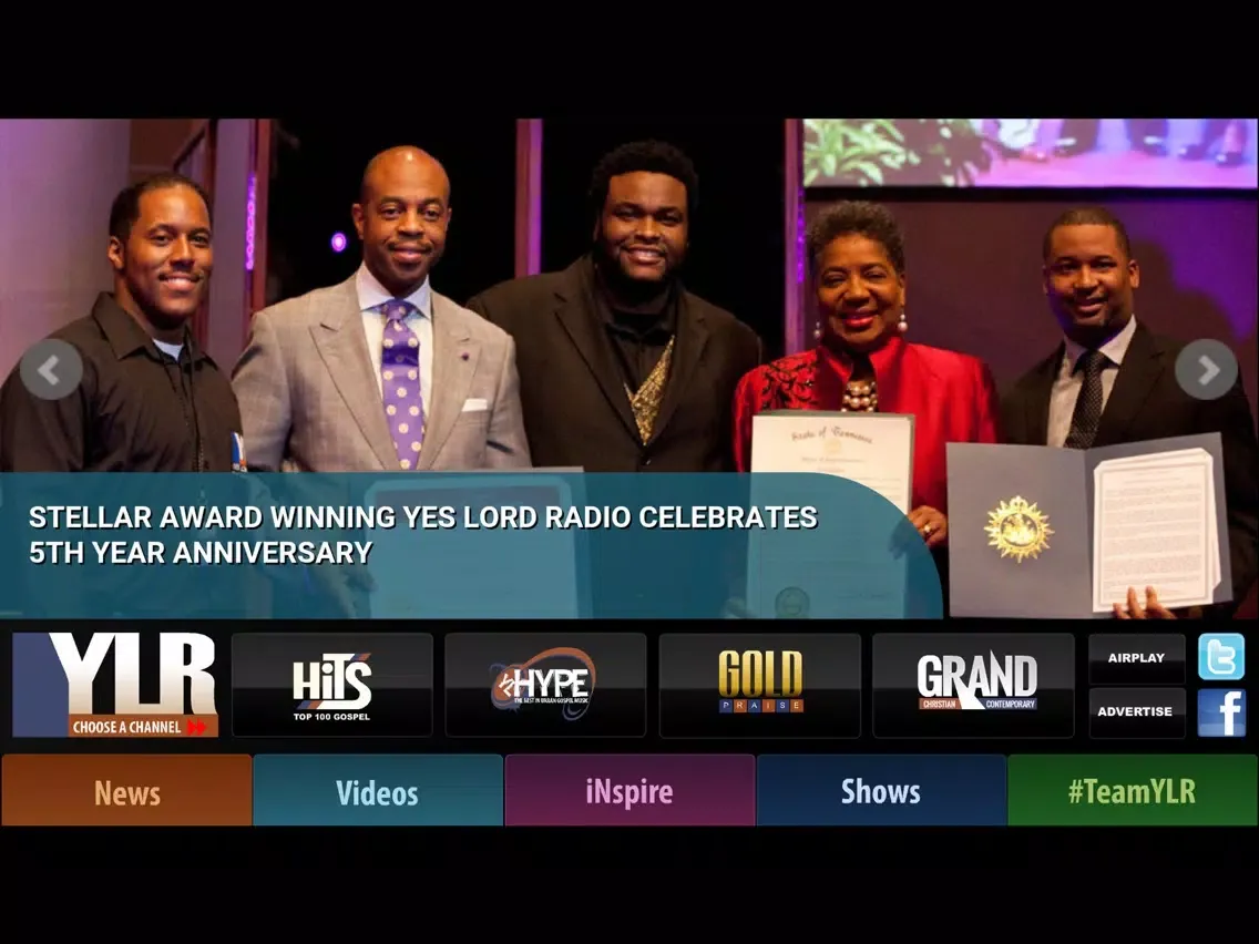 Yes Lord Radio iPad  Screenshots