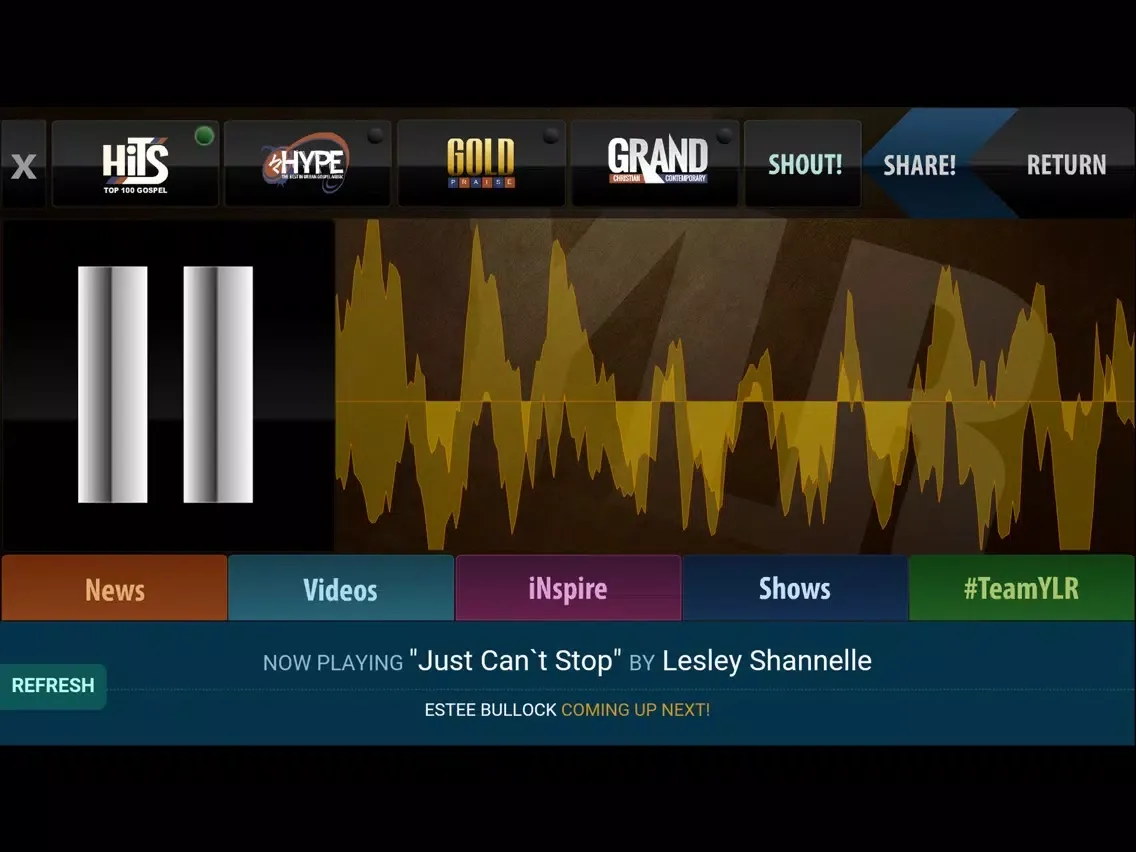 Yes Lord Radio iPad  Screenshots