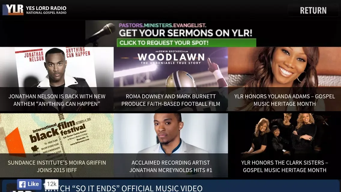 Yes Lord Radio Screenshots