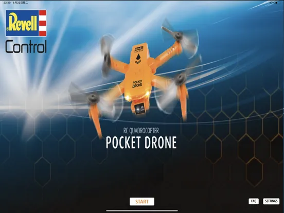Zrzuty ekranu Revell Pocket Drone iPad 