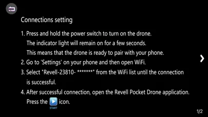Zrzuty ekranu Revell Pocket Drone