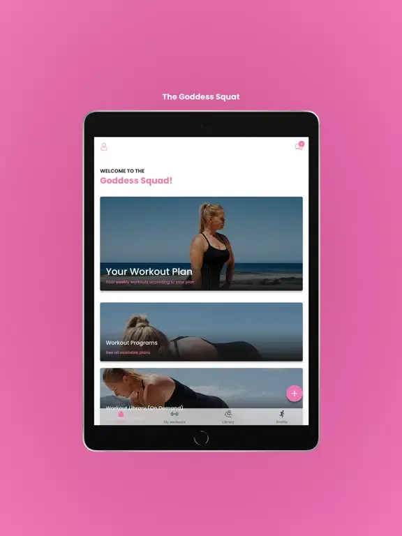 Zrzuty ekranu Warrior Goddess Fit iPad 