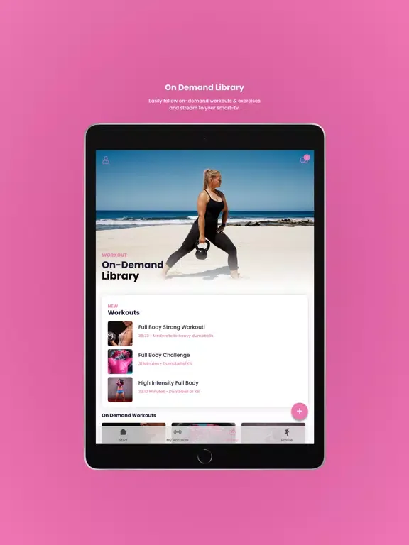 Zrzuty ekranu Warrior Goddess Fit iPad 