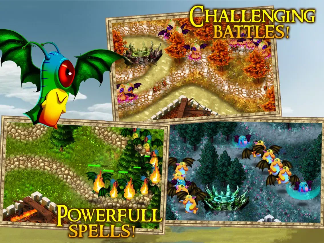 Capturas de pantalla de Demon Gate: Crown Defense iPad 