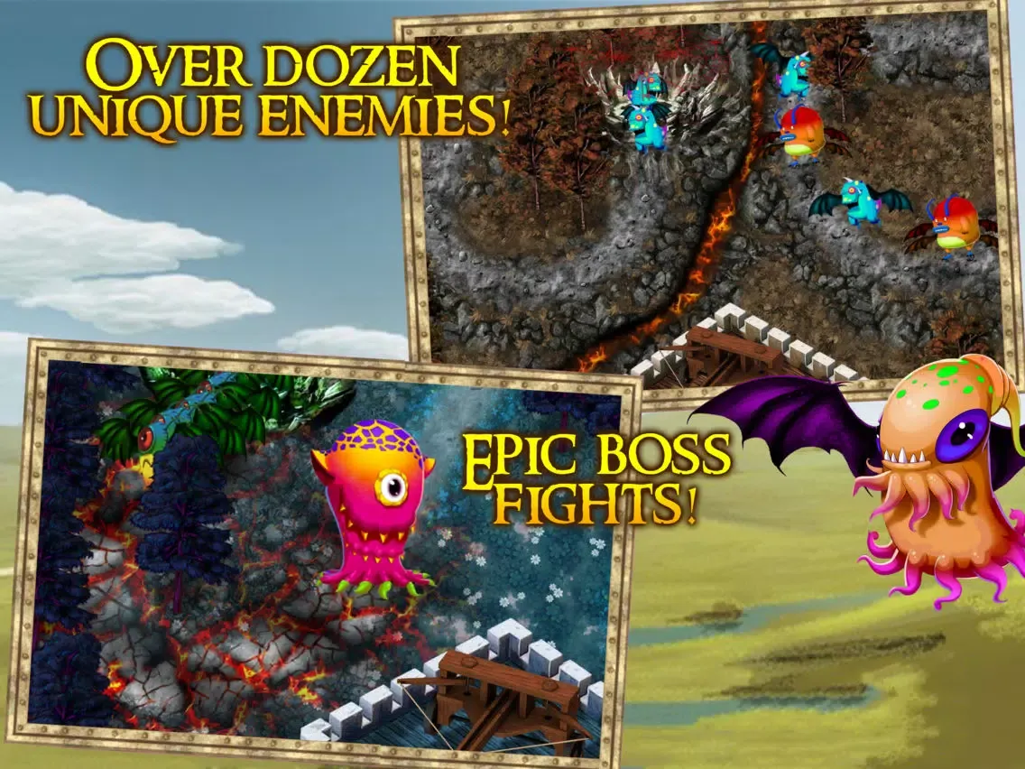 Capturas de pantalla de Demon Gate: Crown Defense iPad 
