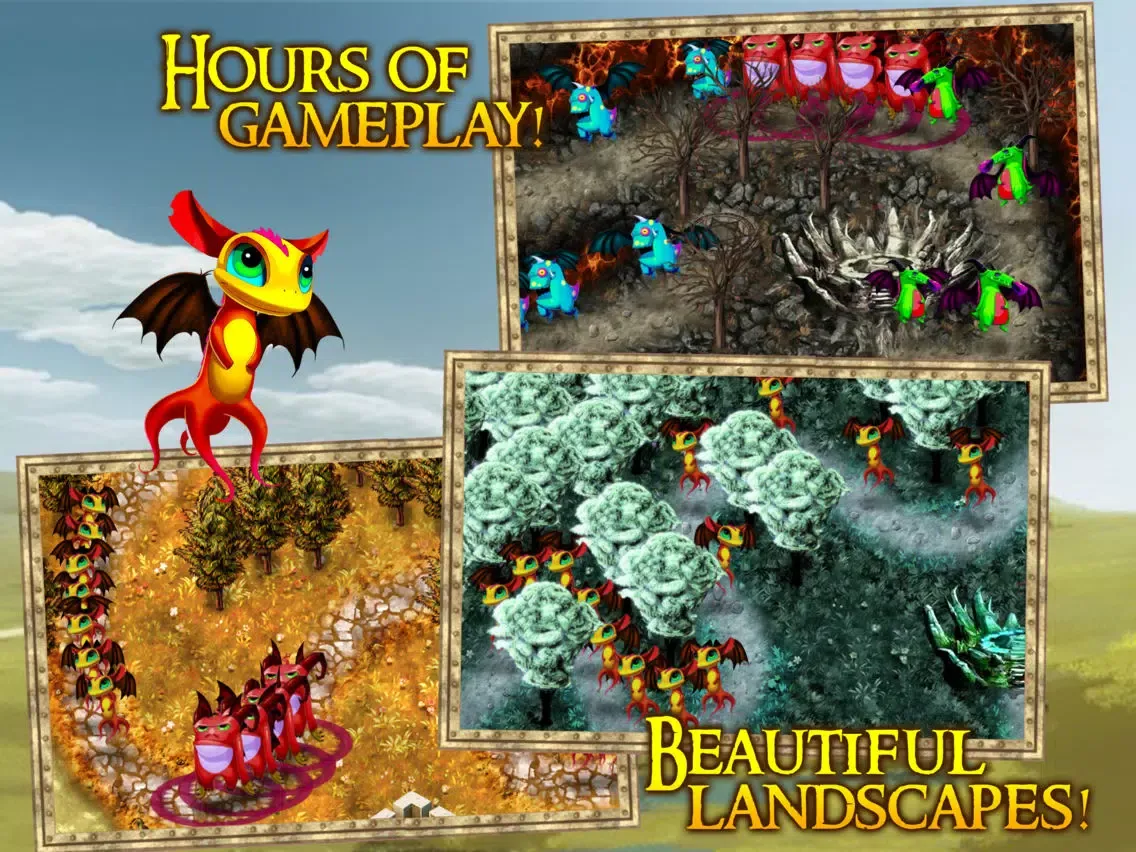 Capturas de pantalla de Demon Gate: Crown Defense iPad 