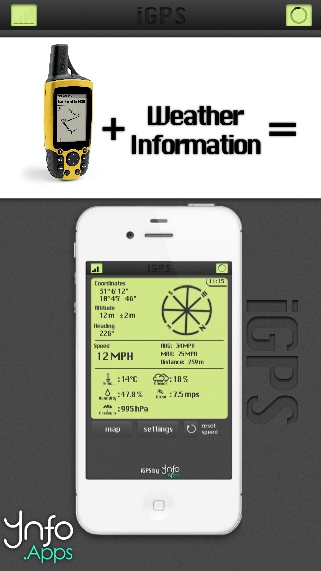 iGPS سکرین شاٹس
