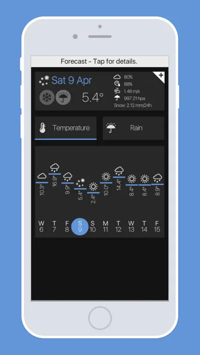 Captures d'écran de Weather WOW!