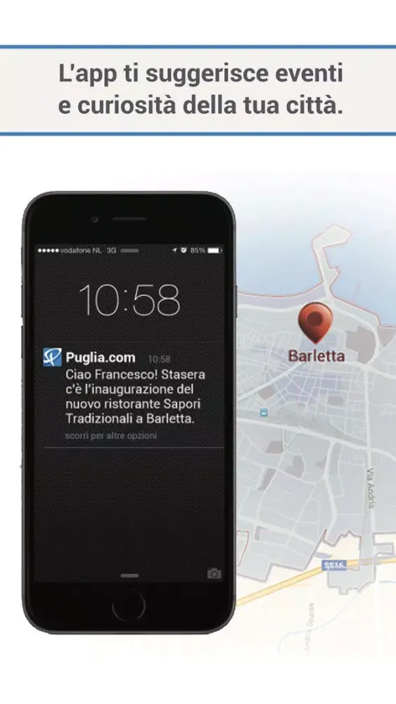 Captures d'écran de Puglia.com