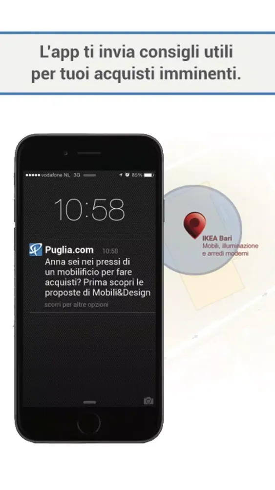 Captures d'écran de Puglia.com