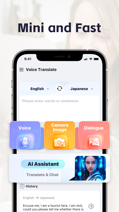 Voice Translator & AI and Fast应用截图