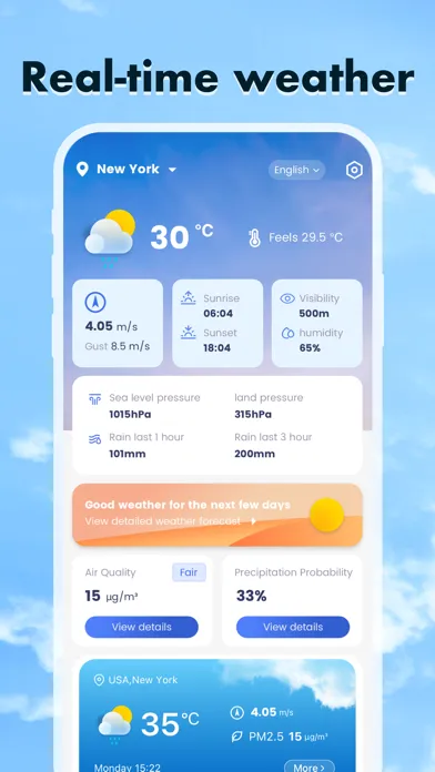 Capturas de pantalla de Weather Channel & Forecast
