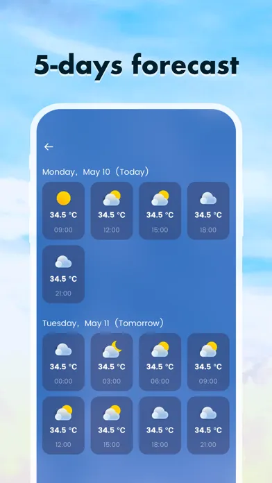 Capturas de pantalla de Weather Channel & Forecast