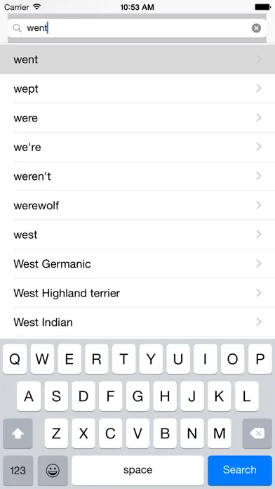 Capturas de pantalla de English Yoruba best dictionary translation - Gẹẹsi Yorùbá ti o dara ju itumö