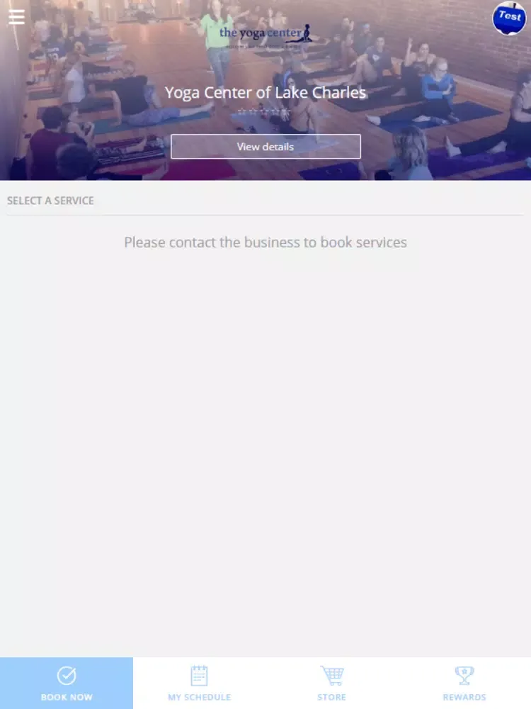 Lake Charles Yoga Center iPad  Screenshots