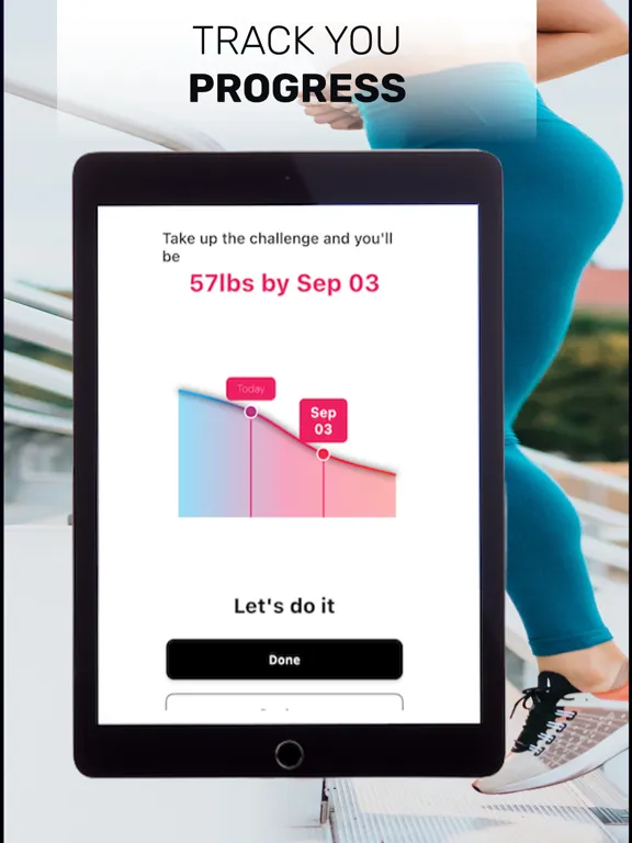 EasyFit Home Plan Excersise iPad 應用截圖