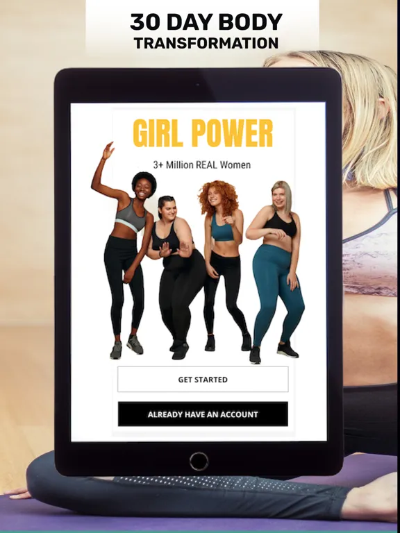 EasyFit Home Plan Excersise iPad 應用截圖
