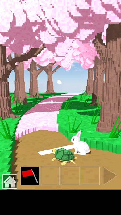 Tangkapan skrin 脱出ゲーム　花吹雪のある方へ
