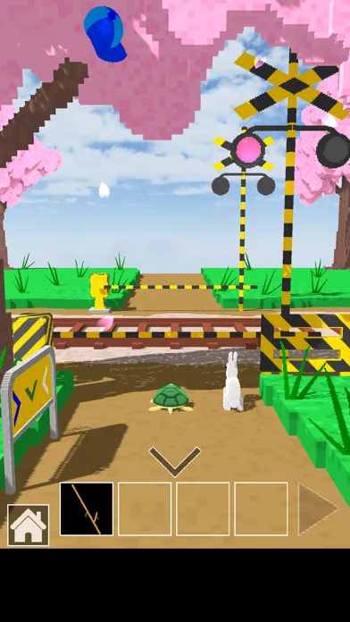 Tangkapan skrin 脱出ゲーム　花吹雪のある方へ