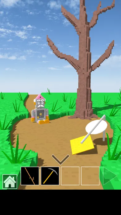 Tangkapan skrin 脱出ゲーム　花吹雪のある方へ