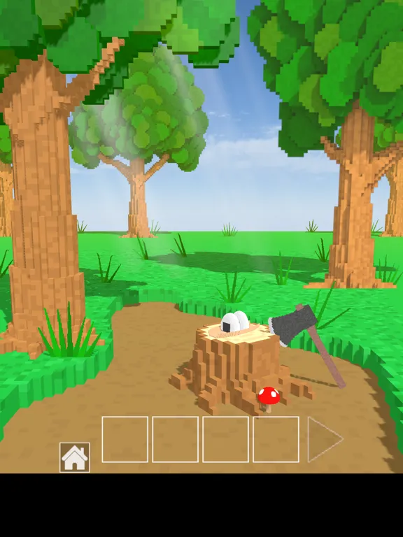 Captures d'écran de 脱出ゲーム　おむすびころりん　昔話からの脱出 iPad 