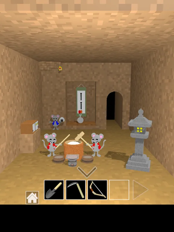 Captures d'écran de 脱出ゲーム　おむすびころりん　昔話からの脱出 iPad 