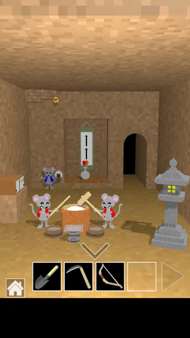 Captures d'écran de 脱出ゲーム　おむすびころりん　昔話からの脱出