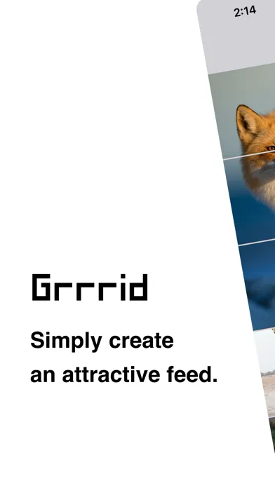 ภาพหน้าจอของ Grrrid - Make attractive feed