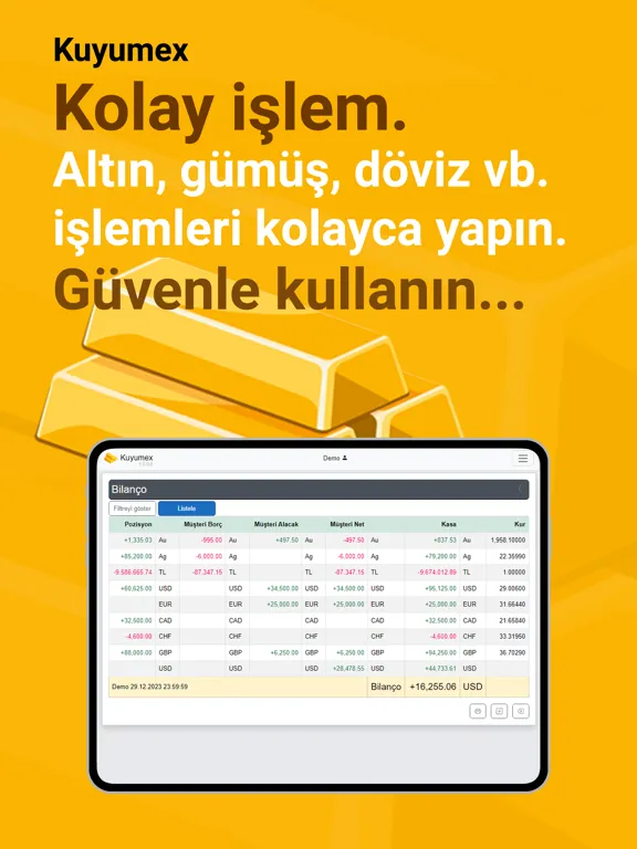 Kuyumex iPad  Screenshots
