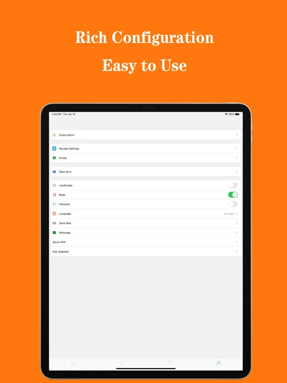 Tangkapan layar RestPOS:Restaurant POS APP iPad 