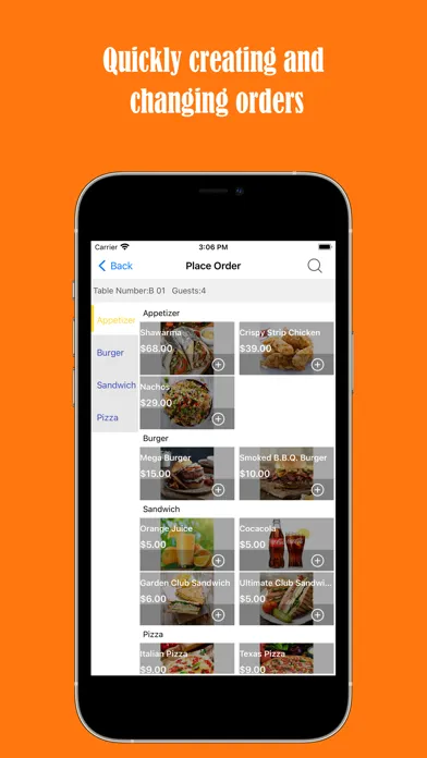 Tangkapan layar RestPOS:Restaurant POS APP