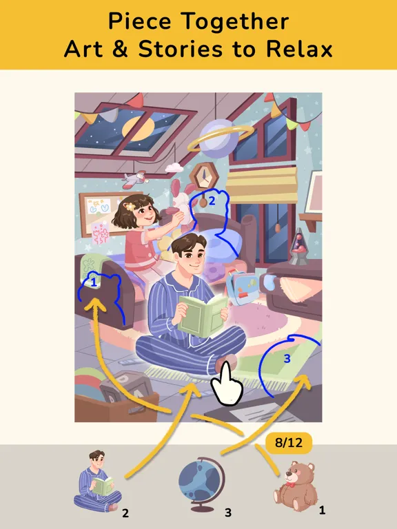 Art Story: Color Art Puzzle iPad  Ekran Görüntüleri