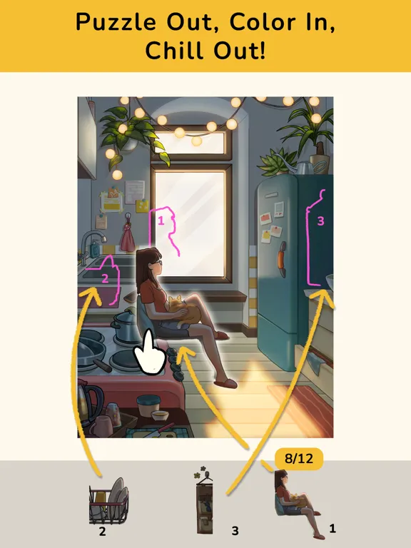 Art Story: Color Art Puzzle iPad  Ekran Görüntüleri