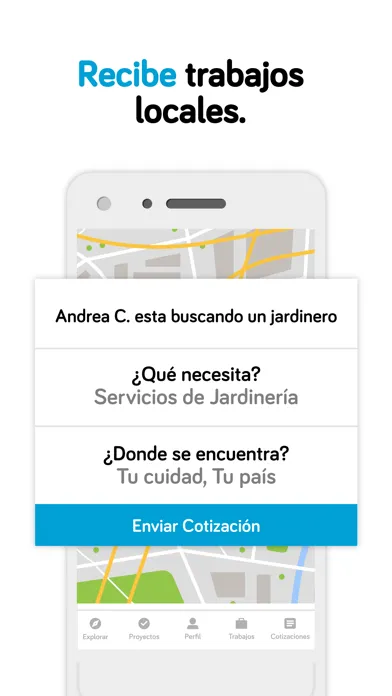Tangkapan skrin Yo Necesito