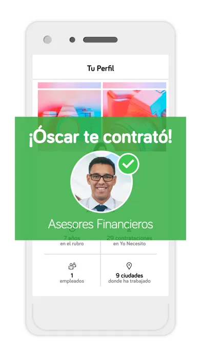 Tangkapan skrin Yo Necesito
